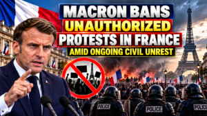 Macron Bans Unauthorized Protests in France Amid Ongoing Civil Unrest